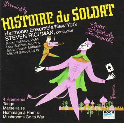 Igor Stravinsky Pastorale CD